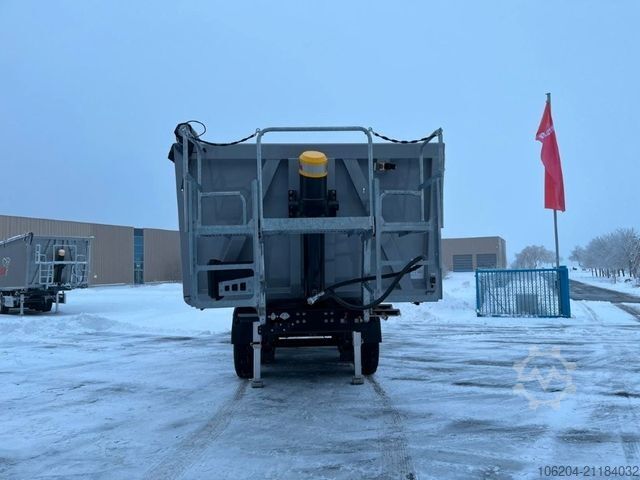 Kipper Auflieger REISCH Sattelauflieger Alu Box