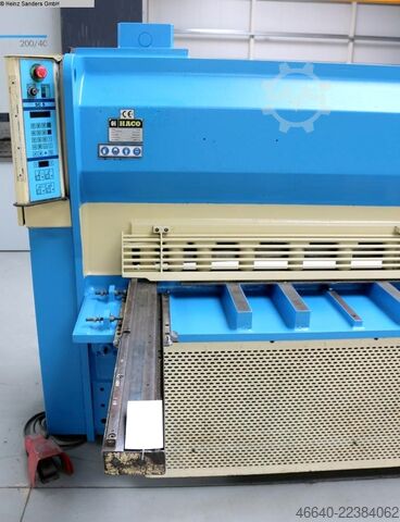 Plate Shear - Hydraulic HACO HSLX 3006