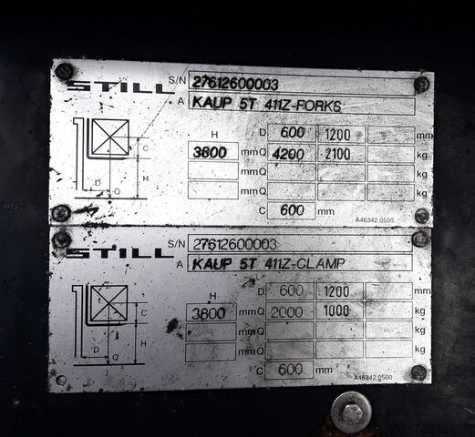 Forklift / Kalmar Battery: 2021 STILL R60 - 60