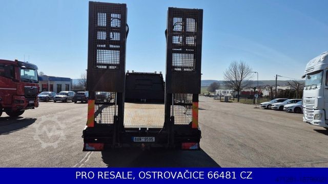 Autotransporter LKW MAN TGM 18.250 BL EURO 5 - AUTOTRANSPORTER + H.RAMP