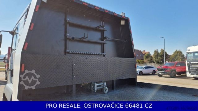 Autotransporter LKW MAN TGM 18.250 BL EURO 5 - AUTOTRANSPORTER + H.RAMP