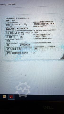 Autotransporter LKW MAN TGM 18.250 BL EURO 5 - AUTOTRANSPORTER + H.RAMP