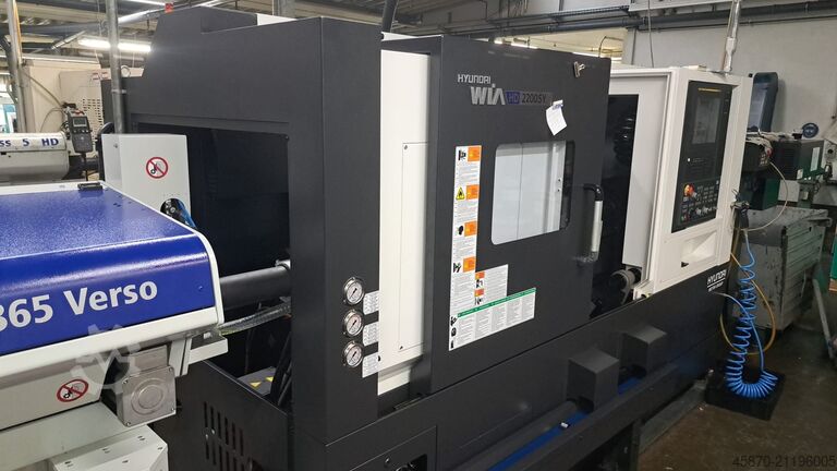 CNC-Drehmaschine Hyundai Wia HD2200SY