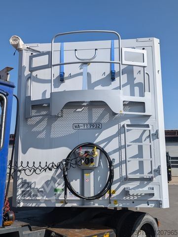 Auflieger mit Walkingfloor STAS 91 cbm, Cargofloor 10 mm, Liftachse, LENKACHSE