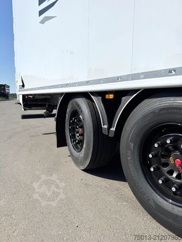 Auflieger mit Walkingfloor STAS 91 cbm, Cargofloor 10 mm, Liftachse, LENKACHSE