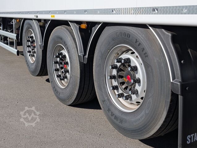 Walking floor semitrailer STAS 90 cbm, Cargofloor 10 mm, 2x Liftachse, MIETEN?