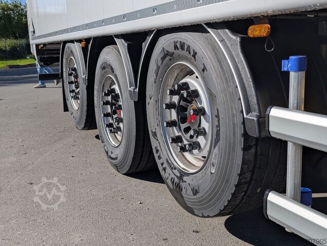 Walking floor semitrailer STAS 90 cbm, Cargofloor 10 mm, 2x Liftachse, MIETEN?