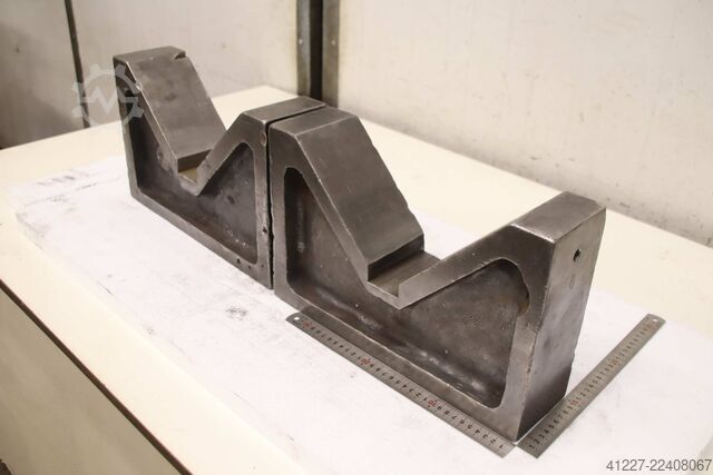Prism block 90° 2 pieces Stahl 380/102/H240 mm