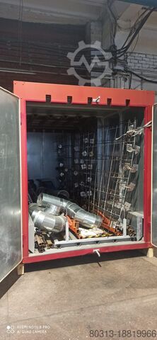 Paint finishing system Elektrinė dažymo kamera