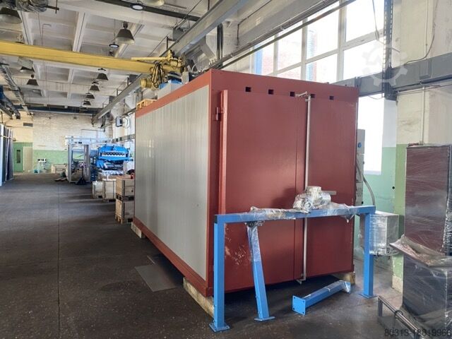 Paint finishing system Elektrinė dažymo kamera