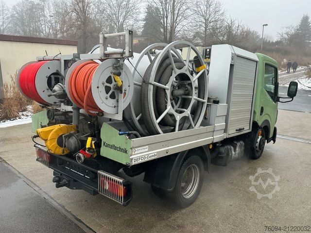 Saugwagen RENAULT Maxity 140 Saug /Druck Kombispüler