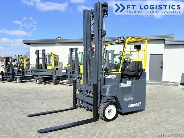 4-way forklift Combilift CB4500 GAS TRIPLEX 6400 FORK POSITIONER