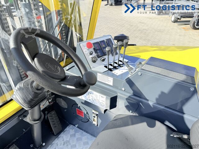 4-way forklift Combilift CB4500 GAS TRIPLEX 6400 FORK POSITIONER