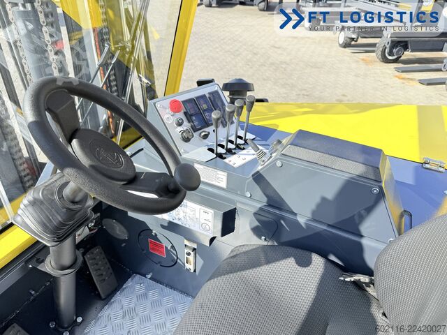 4-way forklift Combilift CB4500 GAS TRIPLEX 6400 FORK POSITIONER