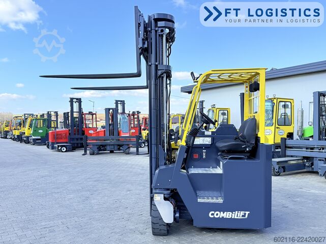 4-way forklift Combilift CB4500 GAS TRIPLEX 6400 FORK POSITIONER