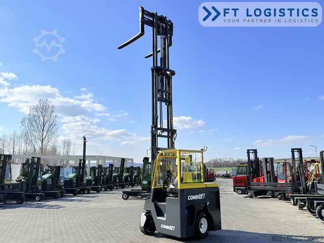 4-way forklift Combilift CB4500 GAS TRIPLEX 6400 FORK POSITIONER
