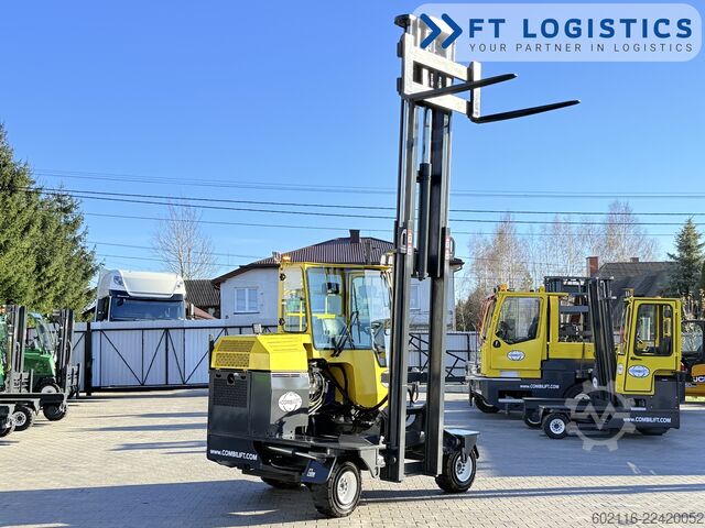 4-way forklift Combilift C3000XL DUPLEX FREE LIFT GAS POSITIONER