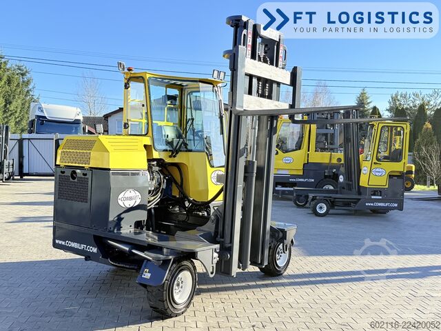 4-way forklift Combilift C3000XL DUPLEX FREE LIFT GAS POSITIONER