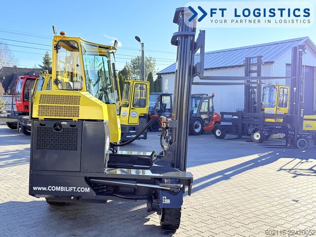4-way forklift Combilift C3000XL DUPLEX FREE LIFT GAS POSITIONER