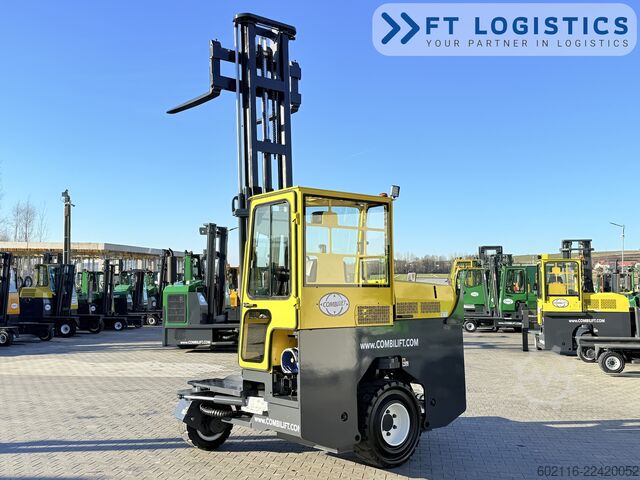 4-way forklift Combilift C3000XL DUPLEX FREE LIFT GAS POSITIONER
