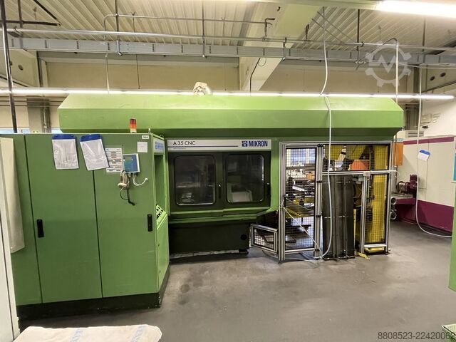 Gear hobbing machine Mikron A35 CNC