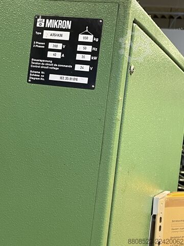 Gear hobbing machine Mikron A35 CNC