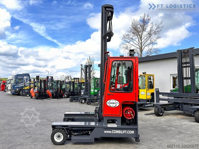 4-way forklift truck Combilift C4000 / GAS / TRIPLEX / 9300MM /LIKE NEW