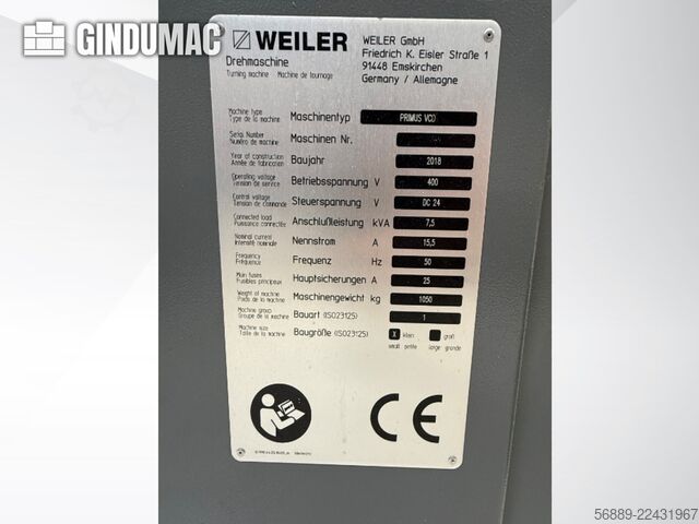 Weiler PRIMUS VCD Weiler PRIMUS VCD