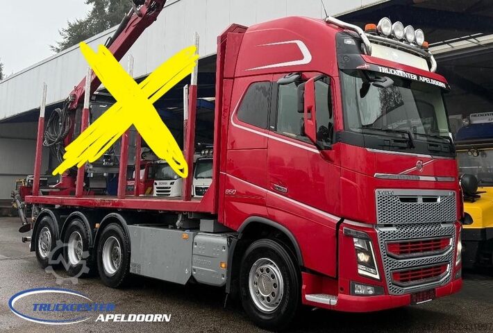 Flatbed Volvo FH 16 - 650 8x4 Reductie assen