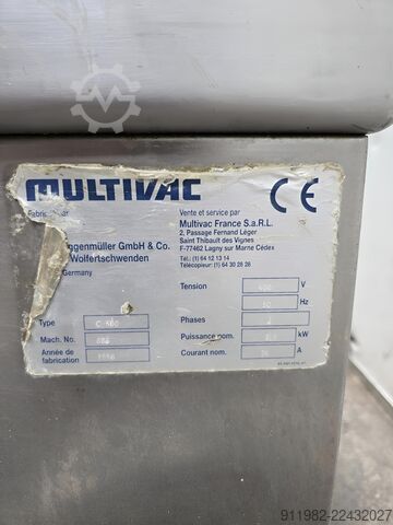 Meat processing machine Multivac Sous-videuse C500
