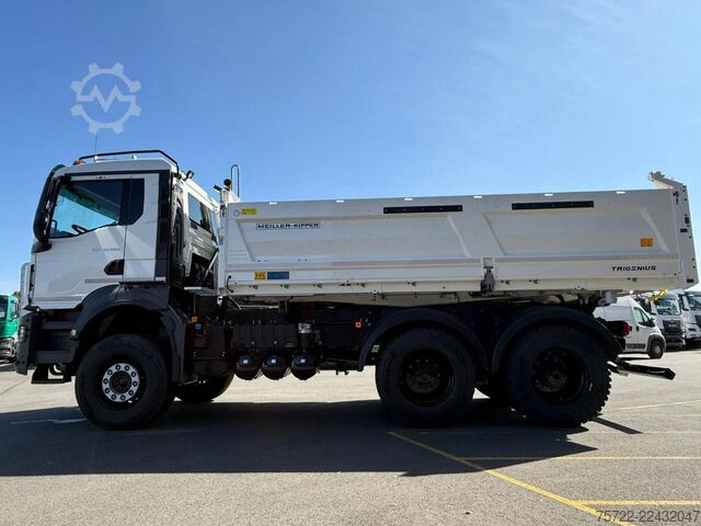 3-sided tipper MAN TGS 33.480 6x4 BB Meiller 3-Seitenkipper Bordmatic