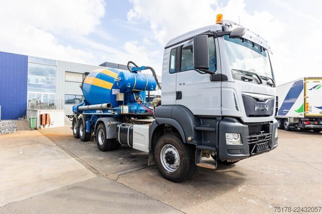 Mixer MAN TGS 18.400 BLS-4X4+LIEBHERR 10M3(2018)