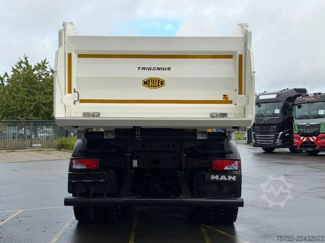 3-sided tipper MAN TGS 41.480 8x4 BB mit Meiller 3-Seitenkipper