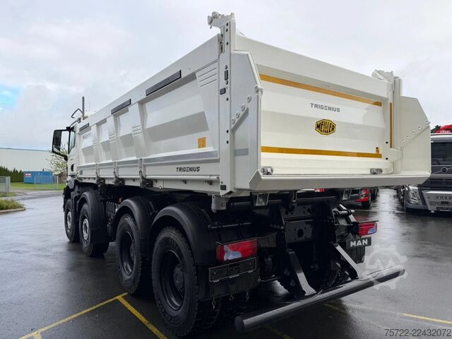 3-sided tipper MAN TGS 41.480 8x4 BB mit Meiller 3-Seitenkipper
