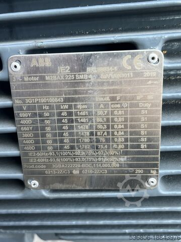 Electric motor ABB 45KW