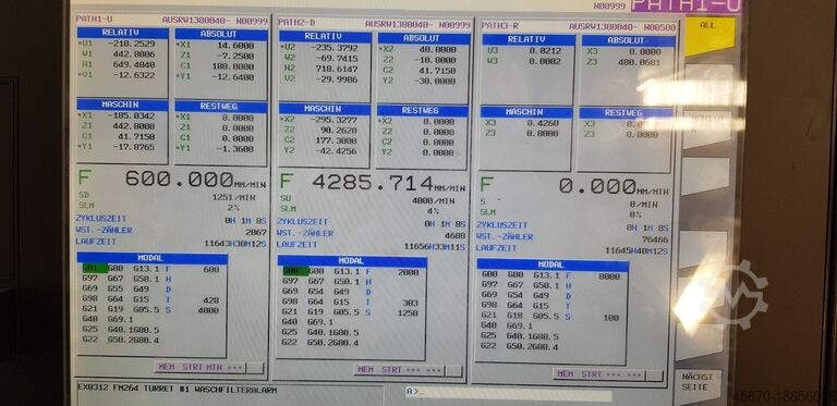 CNC turn-mill center CMZ TTL-66-66-T1Y-T2Y