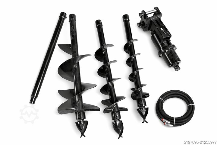 Earth auger Hydraulischer Erdbohrer Komplett-Set Tec-Point GmbH NEU! Sofort Verfügbar!
