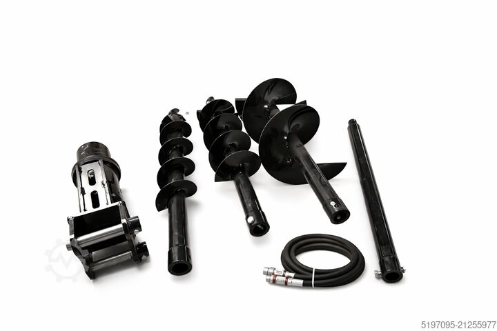 Earth auger Hydraulischer Erdbohrer Komplett-Set Tec-Point GmbH NEU! Sofort Verfügbar!