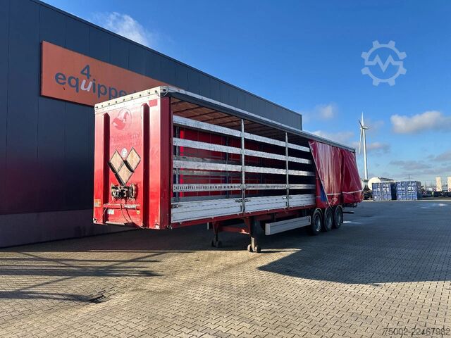Sliding tarpaulins Pacton NIEUWE ZEILEN / alu zijborden + planken / hardh...
