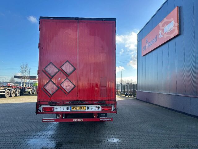 Sliding tarpaulins Pacton NIEUWE ZEILEN / alu zijborden + planken / hardh...