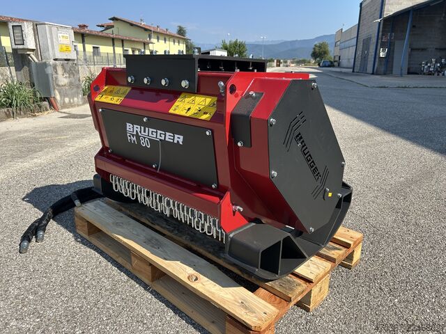 Forestry machine Brugger BFM 80 Bagger Forstmulcher
