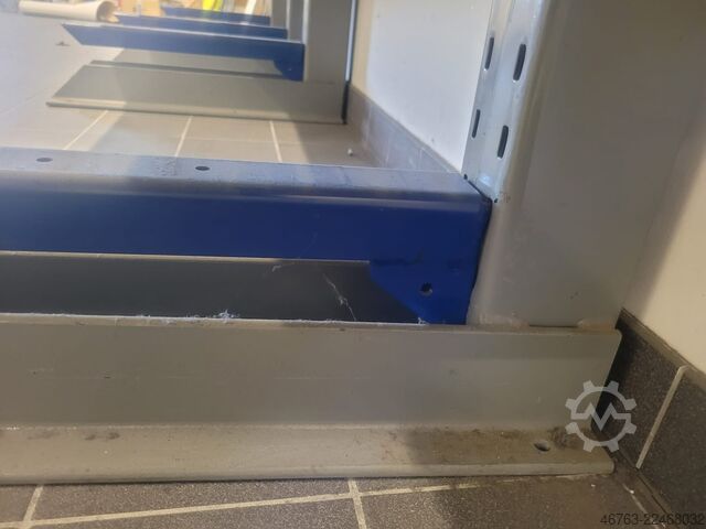 Kragarmregal einseitig, 60cm, Spanplatte SSI-Schäfer Kragarm
