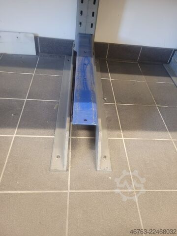 Kragarmregal einseitig, 60cm, Spanplatte SSI-Schäfer Kragarm