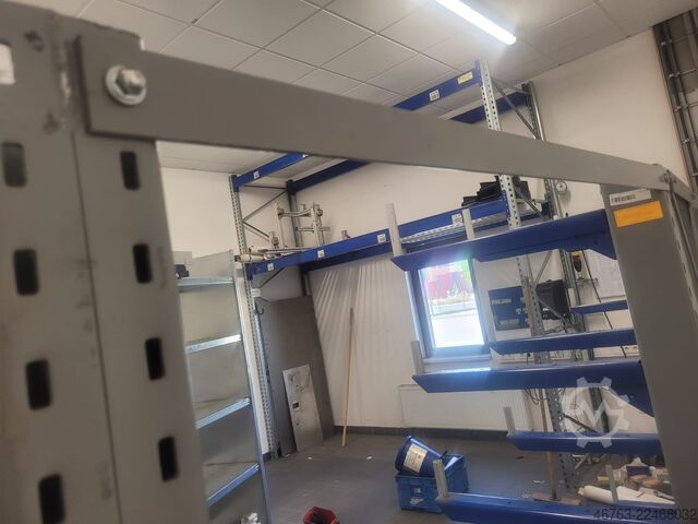 Kragarmregal einseitig, 60cm, Spanplatte SSI-Schäfer Kragarm