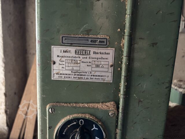 Band saw Bäuerle BS 630 Serie D