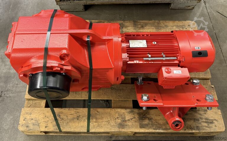 Gear motor SEW-EURODRIVE KH107/T DRN132S4/BE11HR/ASE1/TF