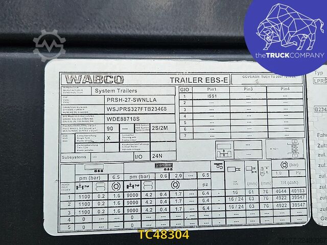 Sliding tarpaulins A&D 