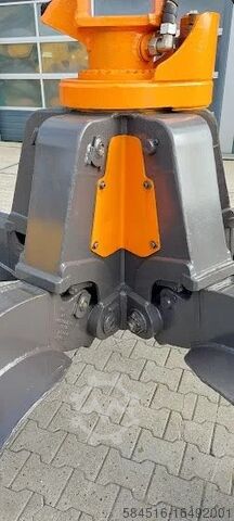 Orange peel grab Atlas Half open 5-schalen grijper 600 Liter