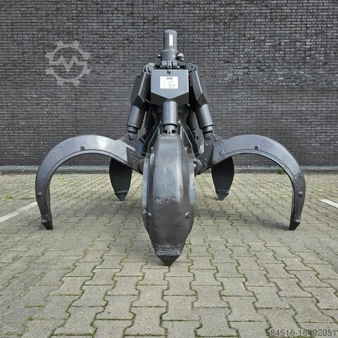 Orange peel grab Fuchs HDMS 600 Liter open orange peel grab