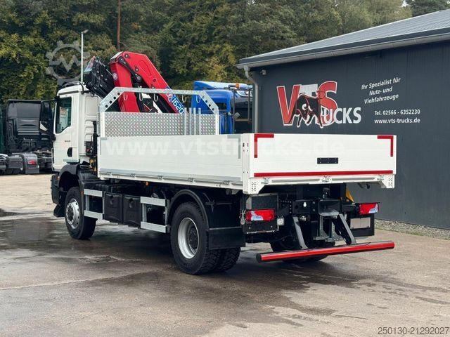 Autokran MAN TGM TG3 18.320 4x4 HMF Ladekran Pritsche